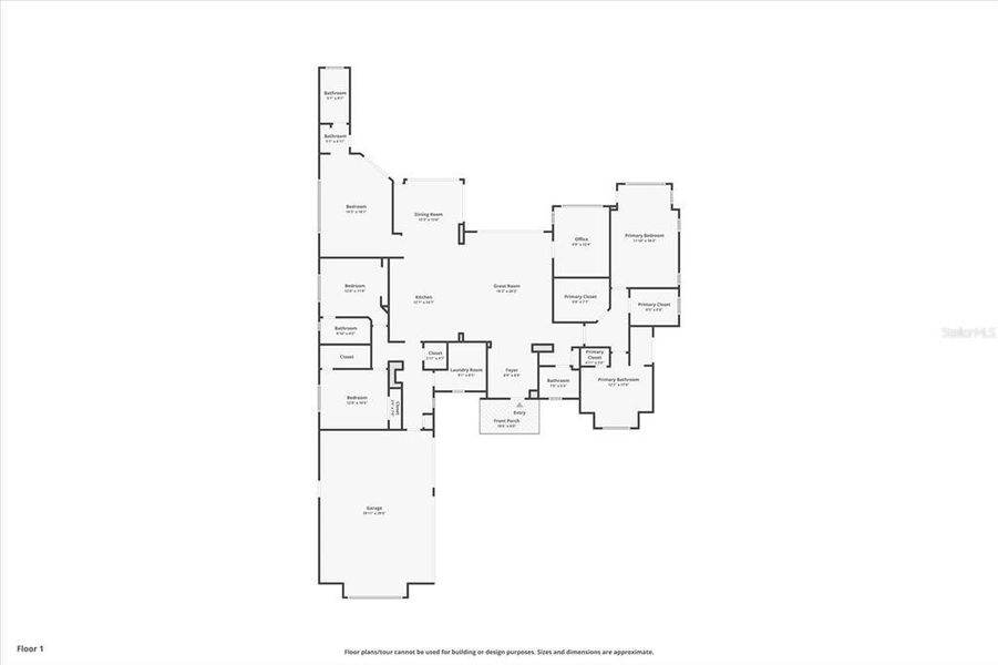 2D floor plan layout of this home in , Sarasota, FL (Image 5).