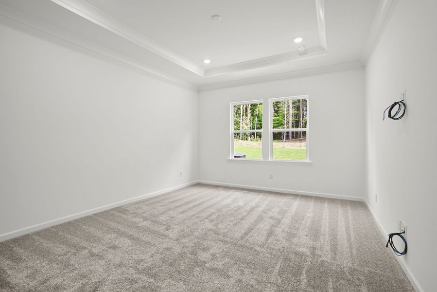 Spacious, unfurnished interior of a new home in Michaux Gardens, Belmont (Image 66). Spacious, unfurnished interior of a new home in Michaux Gardens, Belmont (Image 66).