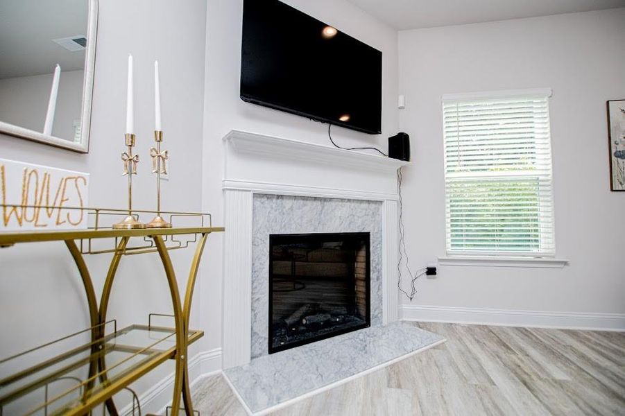 Furnished interior view inside a new home in Windmill Park, Carrollton (Image 13). Furnished interior view inside a new home in Windmill Park, Carrollton (Image 13).
