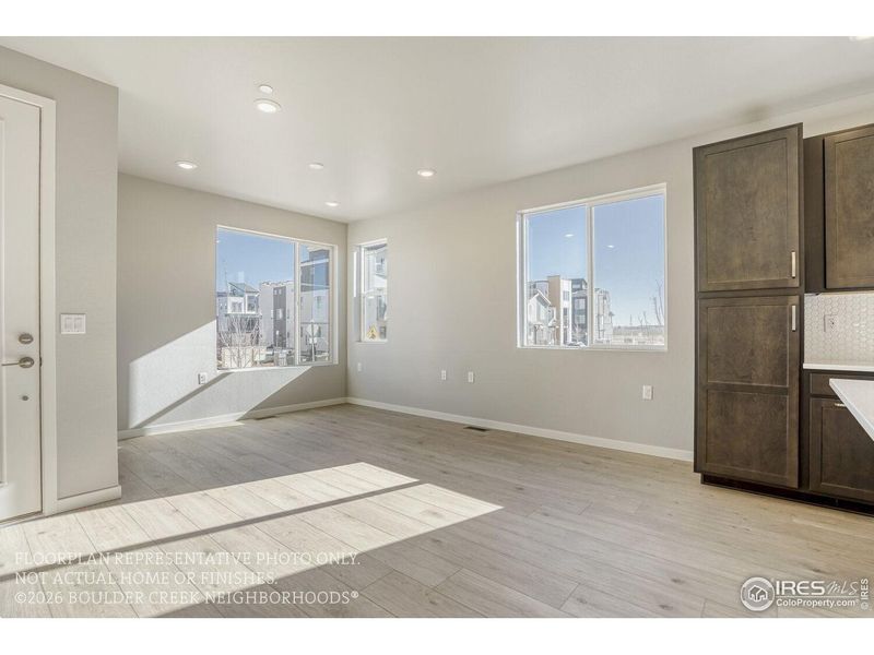 Spacious, unfurnished interior of a new home in Baseline, Broomfield (Image 34). Spacious, unfurnished interior of a new home in Baseline, Broomfield (Image 34).