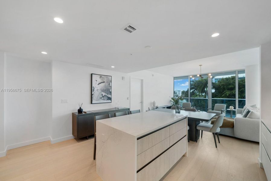 Furnished interior view inside a new home in , Bay Harbor Islands (Image 14).