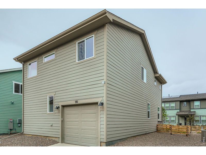 Exterior details and patio area of a home in Waterfield, Fort Collins (Image 4). Exterior details and patio area of a home in Waterfield, Fort Collins (Image 4).