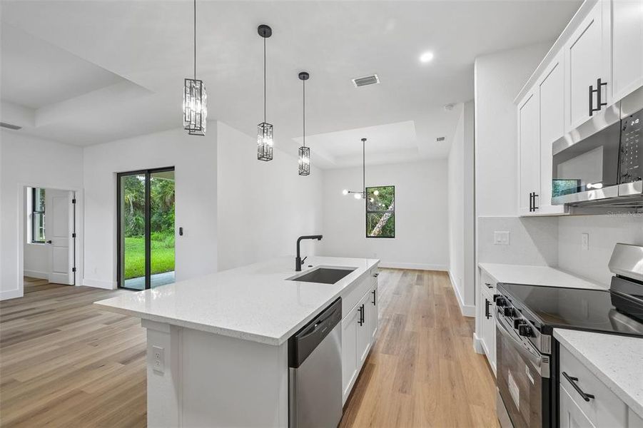 Furnished interior view inside a new home in , North Port (Image 6).