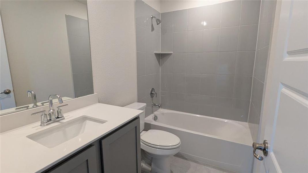 Furnished interior view inside a new home in Trailstone, Caddo Mills (Image 6). Furnished interior view inside a new home in Trailstone, Caddo Mills (Image 6).