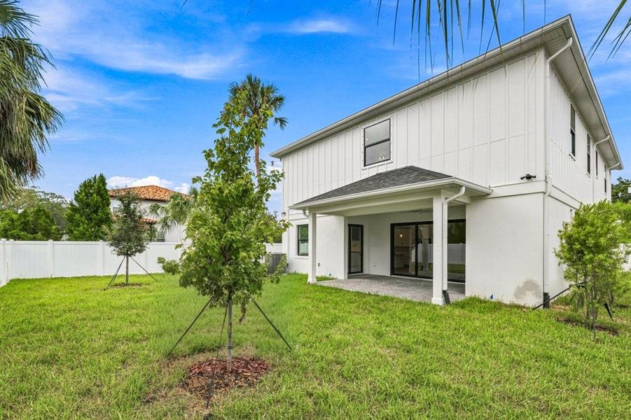 Exterior details and patio area of a home in , Tampa (Image 20). Exterior details and patio area of a home in , Tampa (Image 20).