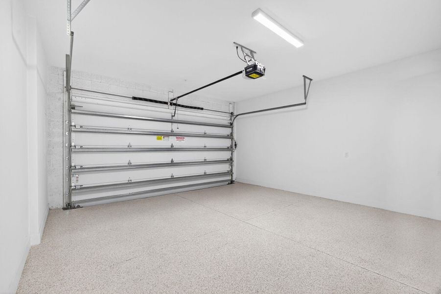 Garage Epoxy Finish Option