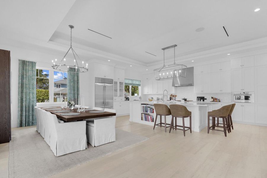 Furnished interior view inside a new home in , Jupiter (Image 28).