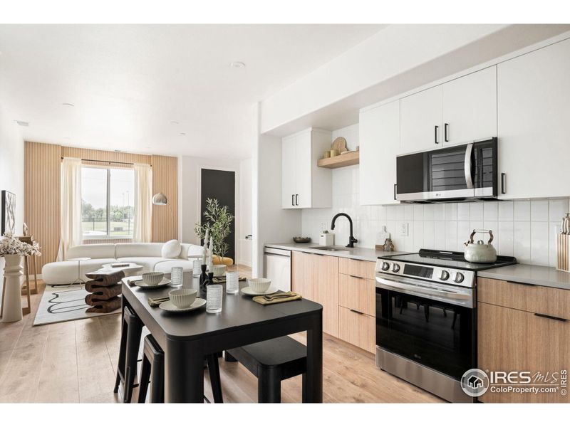 Furnished interior view inside a new home in , Erie (Image 6).