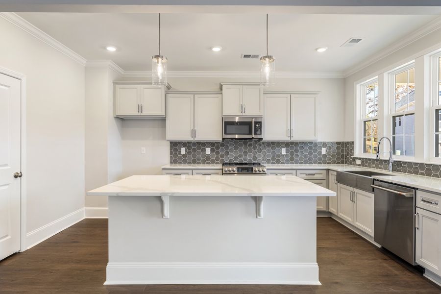 Furnished interior view inside a new home in Lakeside Saluda, Greenville (Image 7). Furnished interior view inside a new home in Lakeside Saluda, Greenville (Image 7).