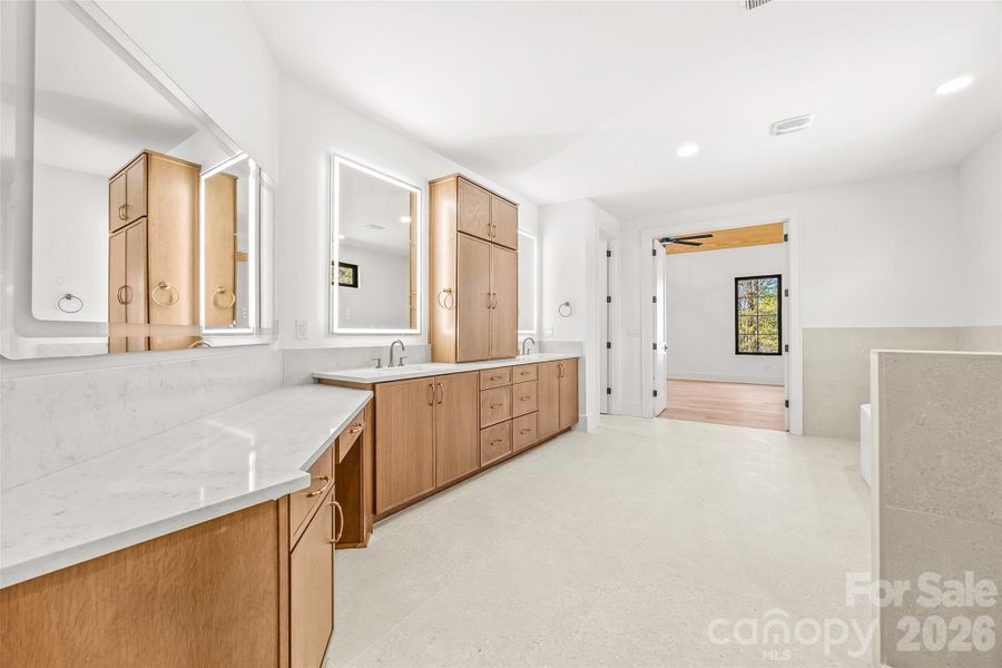 Furnished interior view inside a new home in , Charlotte (Image 17). Furnished interior view inside a new home in , Charlotte (Image 17).