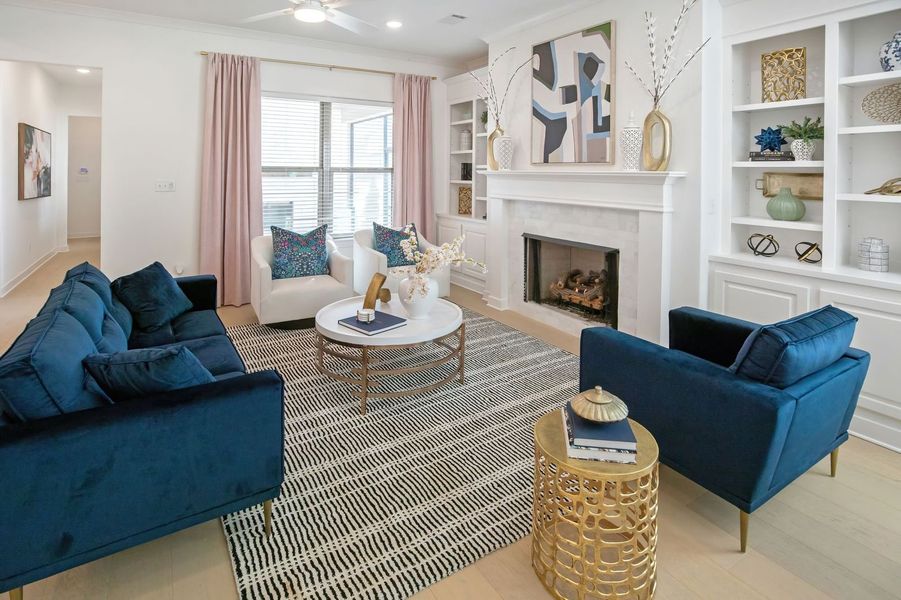 Furnished interior view inside a new home in Twin Oaks, Oakland (Image 56). Furnished interior view inside a new home in Twin Oaks, Oakland (Image 56).