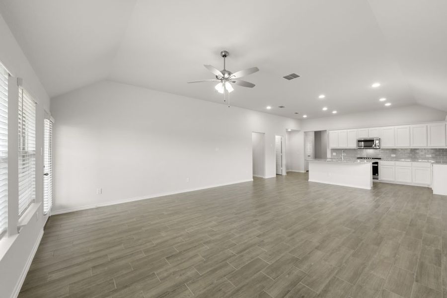 Representative exterior photo of a completed home built from the Jarvis by Impression Homes in Redden Farms, Midlothian, TX (Image 11).