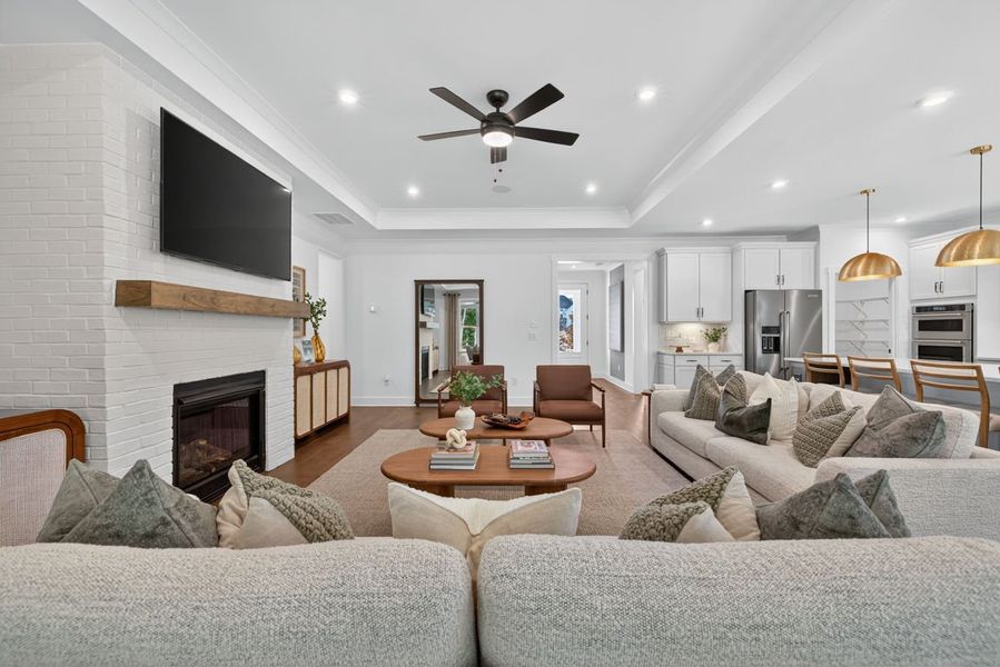 Representative furnished interior of a home built from the Stellar by Pulte Homes in Watermist at Mirror Lake, Villa Rica (Image 39). Representative furnished interior of a home built from the Stellar by Pulte Homes in Watermist at Mirror Lake, Villa Rica (Image 39).