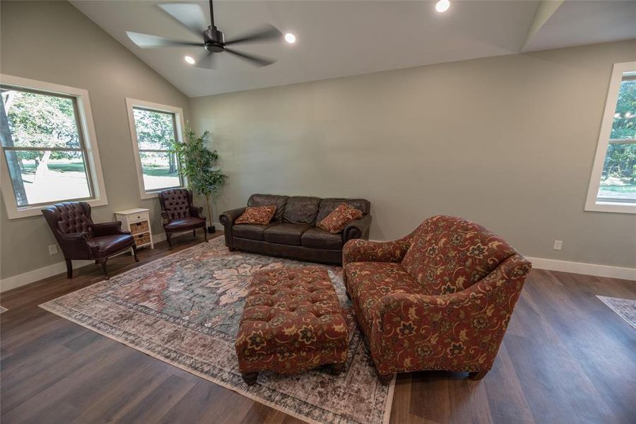 Furnished interior view inside a new home in , Emory (Image 25).