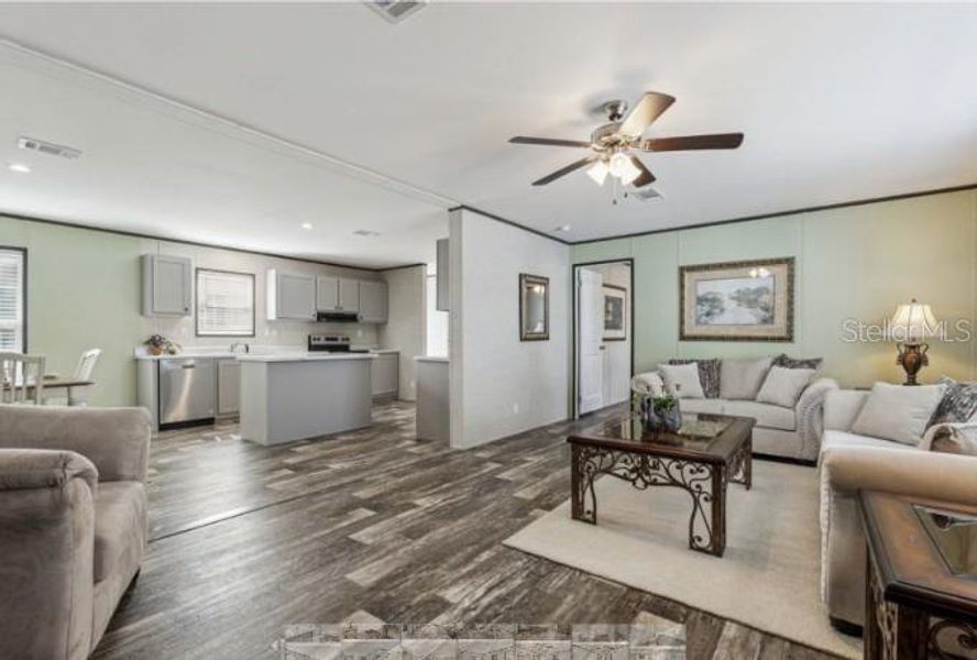 Furnished interior view inside a new home in , Punta Gorda (Image 4).