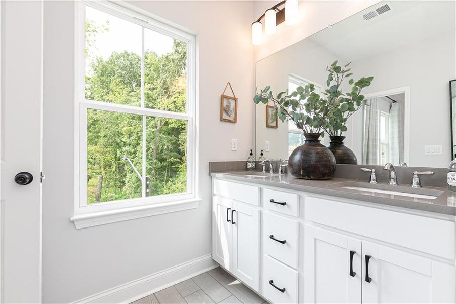 Furnished interior view inside a new home in , Powder Springs (Image 20).