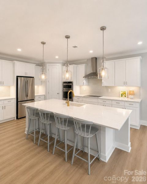 Furnished interior view inside a new home in Brownstone Ridge, Mooresville (Image 19).