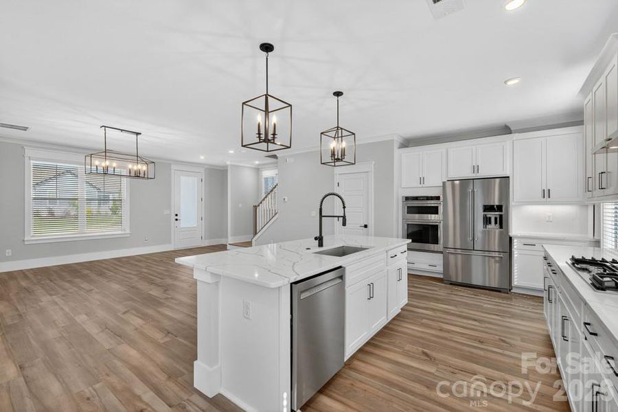 Furnished interior view inside a new home in Stoneridge Hills, Rock Hill (Image 7).