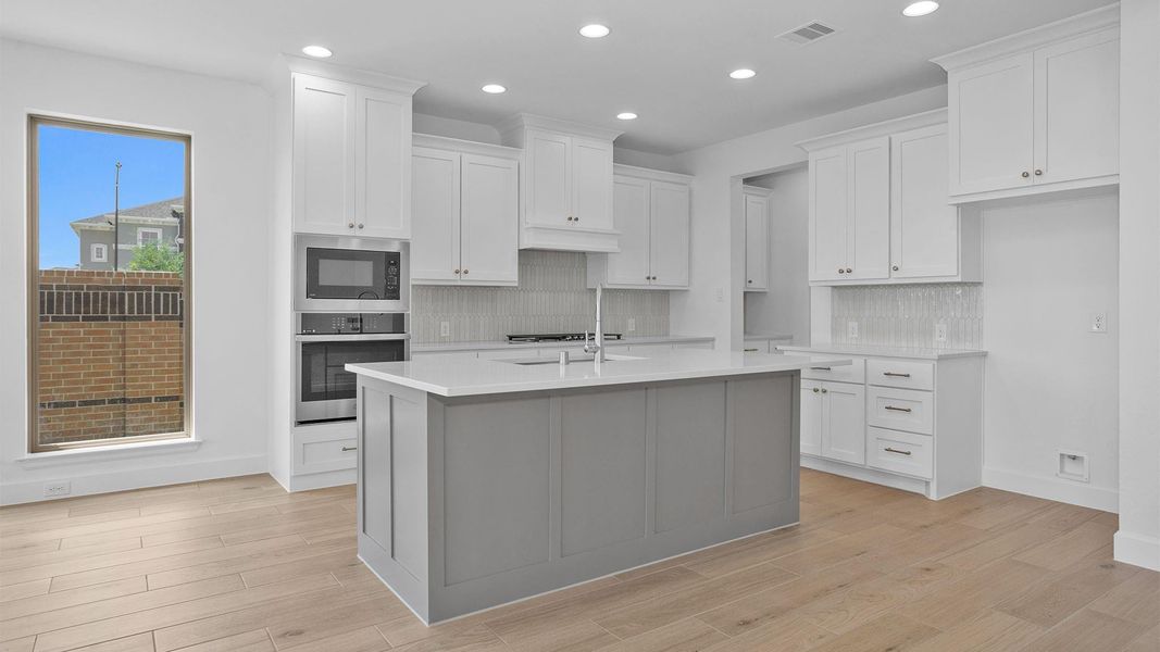 Furnished interior view inside a new home in Elyson, Katy (Image 5).