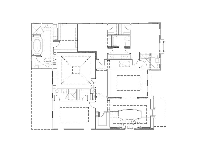 2D floor plan layout of this home in , Bellaire, TX (Image 5).