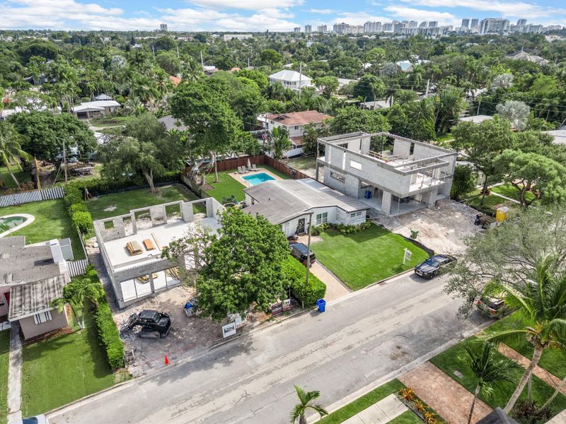 Front exterior of a new home in , Fort Lauderdale, FL, highlighting curb appeal (Image 5).