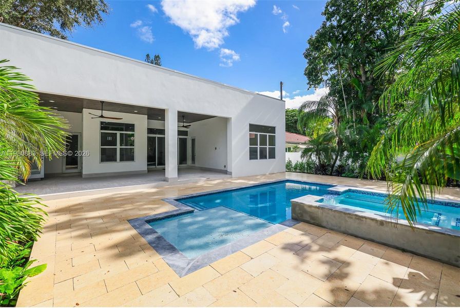 Exterior details and patio area of a home in , Biscayne Park (Image 2).
