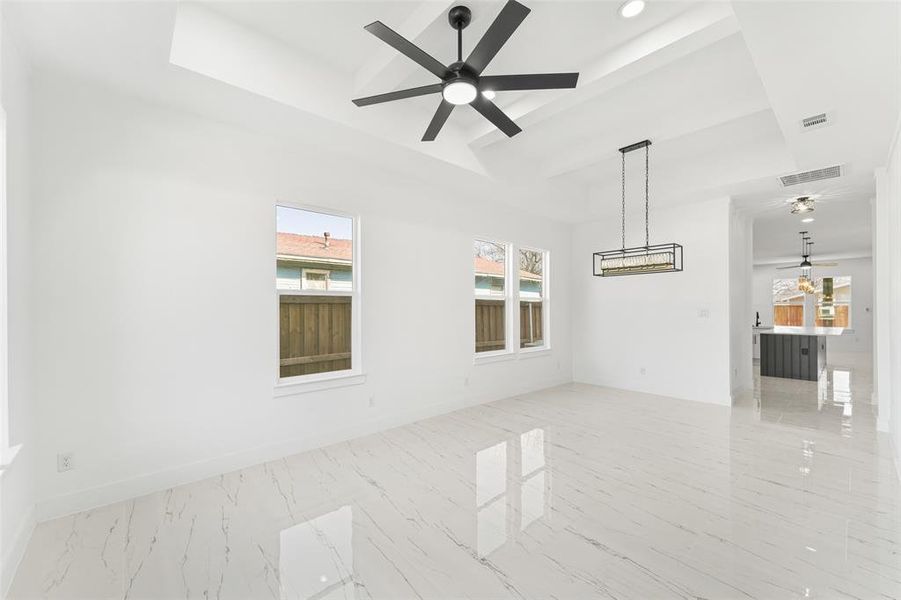 Spacious, unfurnished interior of a new home in , Dallas (Image 18).