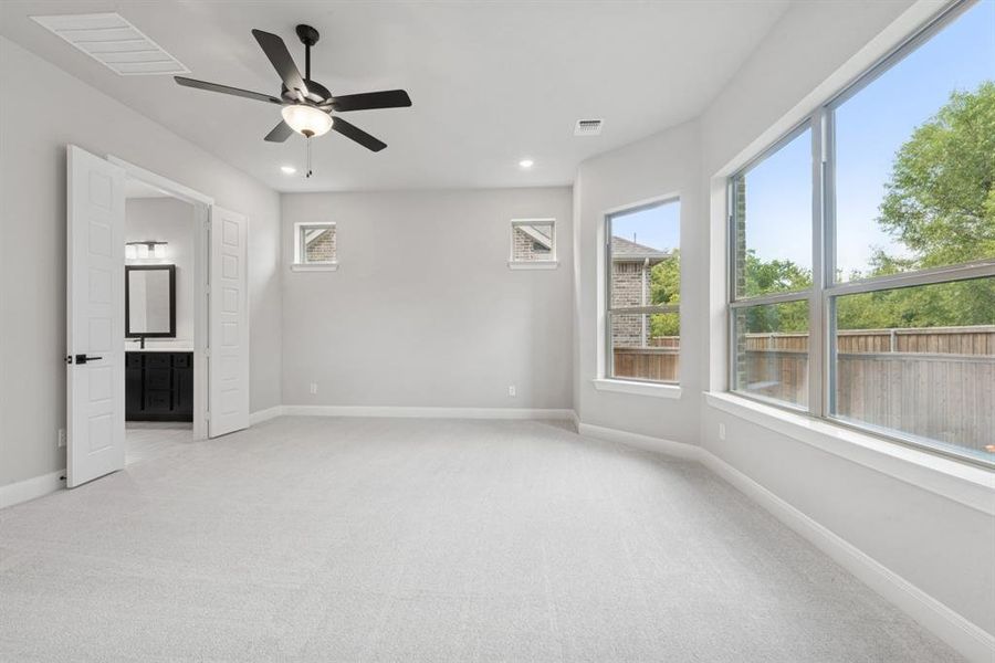 Spacious, unfurnished interior of a new home in South Pointe  Village Series, Mansfield (Image 27).