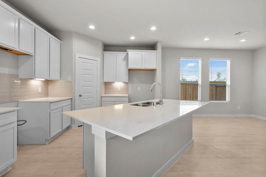 Furnished interior view inside a new home in Cypresswood Landing, Humble (Image 6).