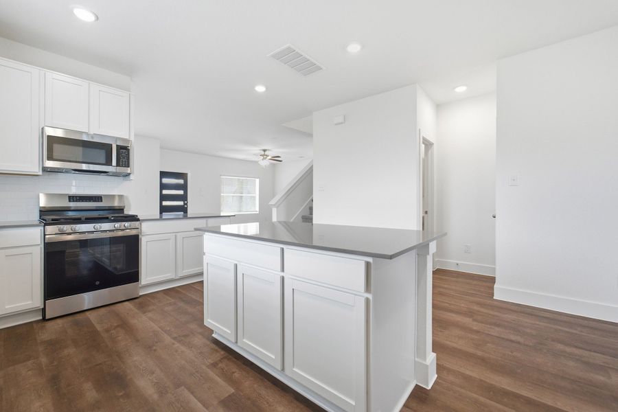 Furnished interior view inside a new home in Austin Point, Richmond (Image 9).