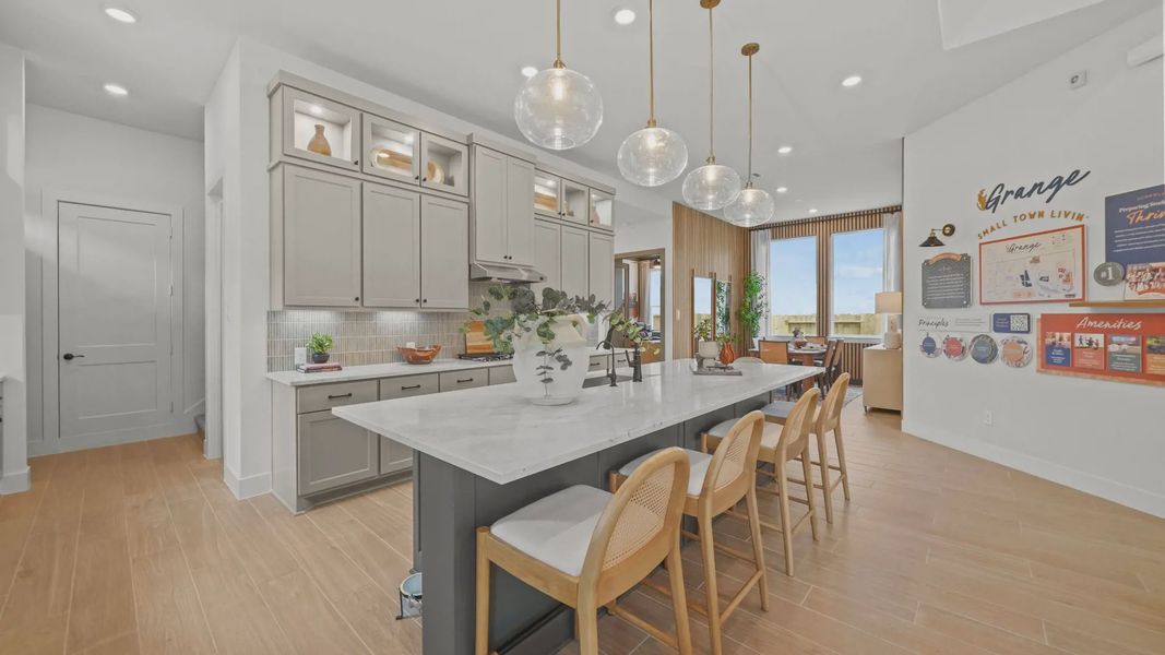 Furnished interior view inside a new home in Grange, Katy (Image 15).