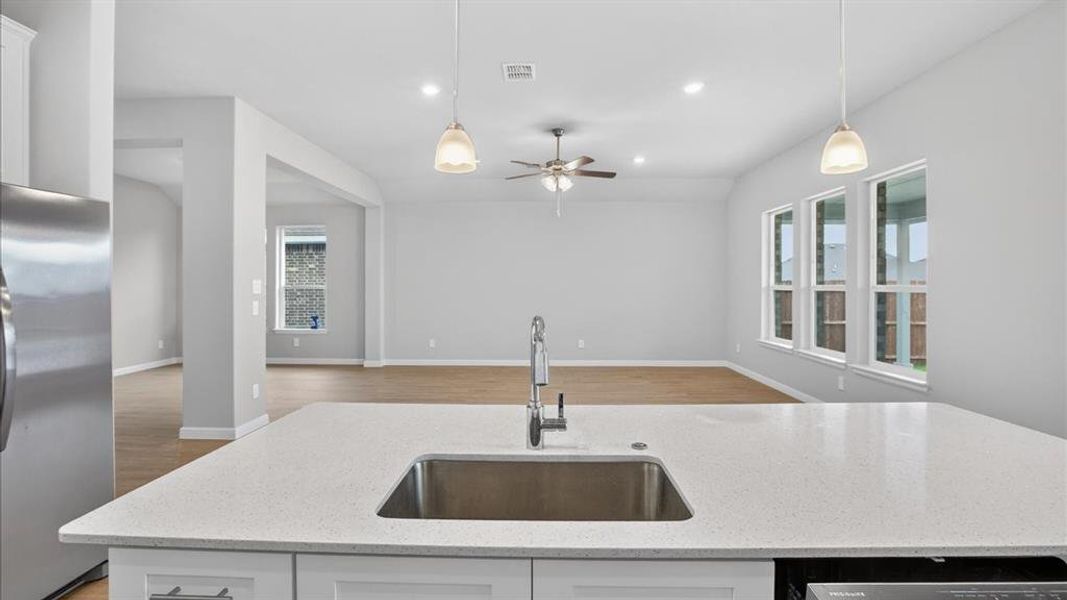 Close-up of interior finishes inside a home in , Grand Prairie (Image 10).