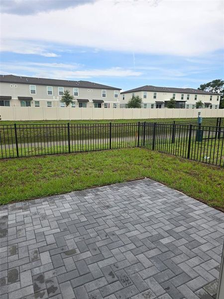 Exterior details and patio area of a home in Magnolia Reserve, Ocoee (Image 17).