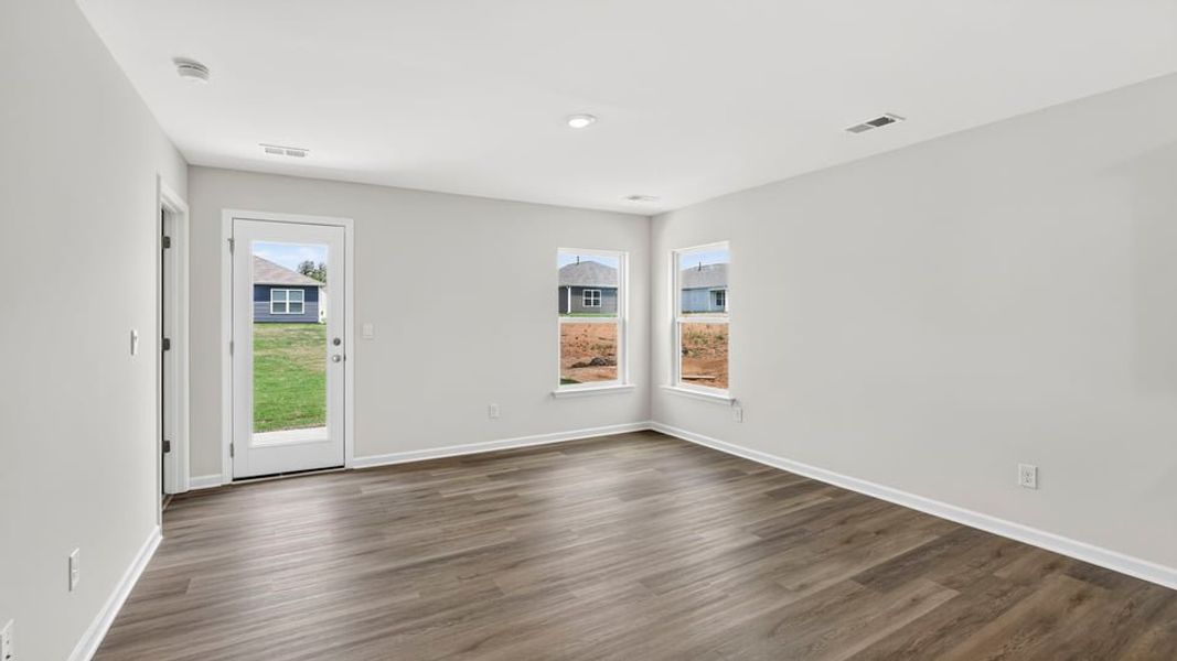 Spacious, unfurnished interior of a new home in Cedar Gap, Fountain Inn (Image 27). Spacious, unfurnished interior of a new home in Cedar Gap, Fountain Inn (Image 27).