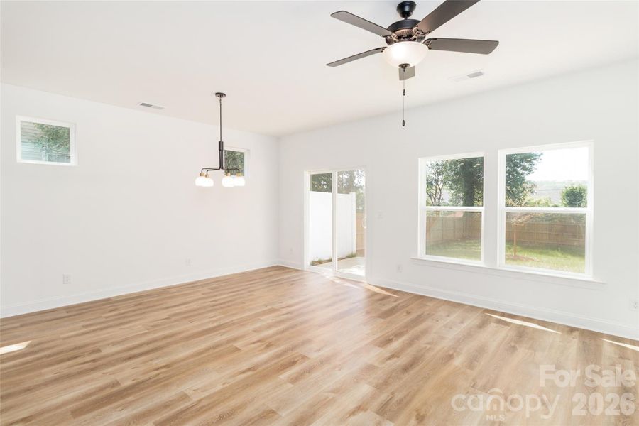Spacious, unfurnished interior of a new home in , Charlotte (Image 15). Spacious, unfurnished interior of a new home in , Charlotte (Image 15).