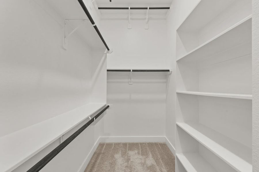 Representative unfurnished interior of a home built from the Rowen by Chesmar Homes in Brookewater 45's, Rosenberg (Image 16).