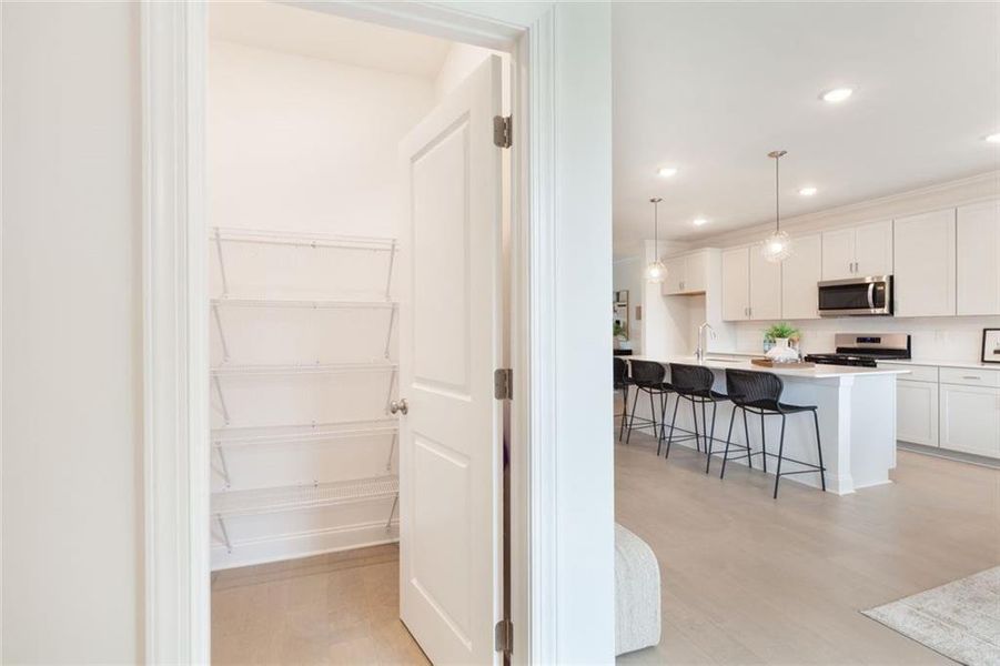 Furnished interior view inside a new home in , Sugar Hill (Image 15).