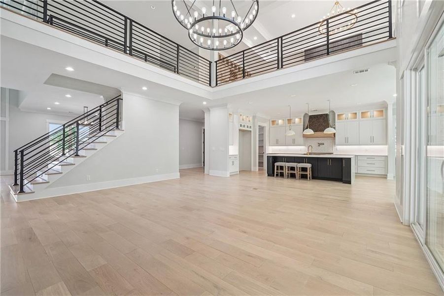 Furnished interior view inside a new home in , Commerce (Image 37).