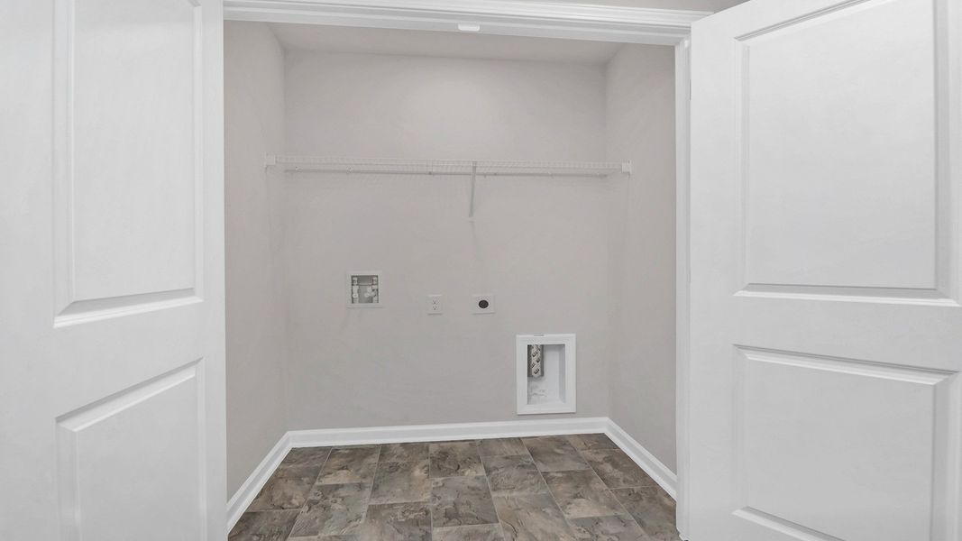 Spacious, unfurnished interior of a new home in Hunter's Branch Townhomes, Hopkins (Image 25).