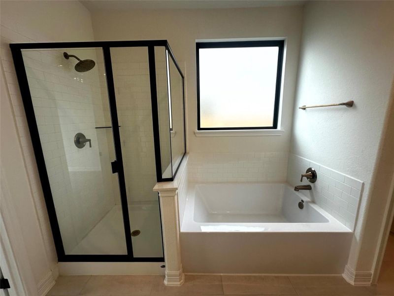 Construction progress - primary bath Construction progress - primary bath