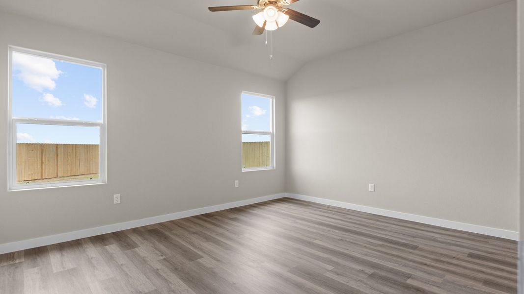 Representative unfurnished interior of a home built from the BANDERA by D.R. Horton in Heritage Parks, Abilene (Image 14).