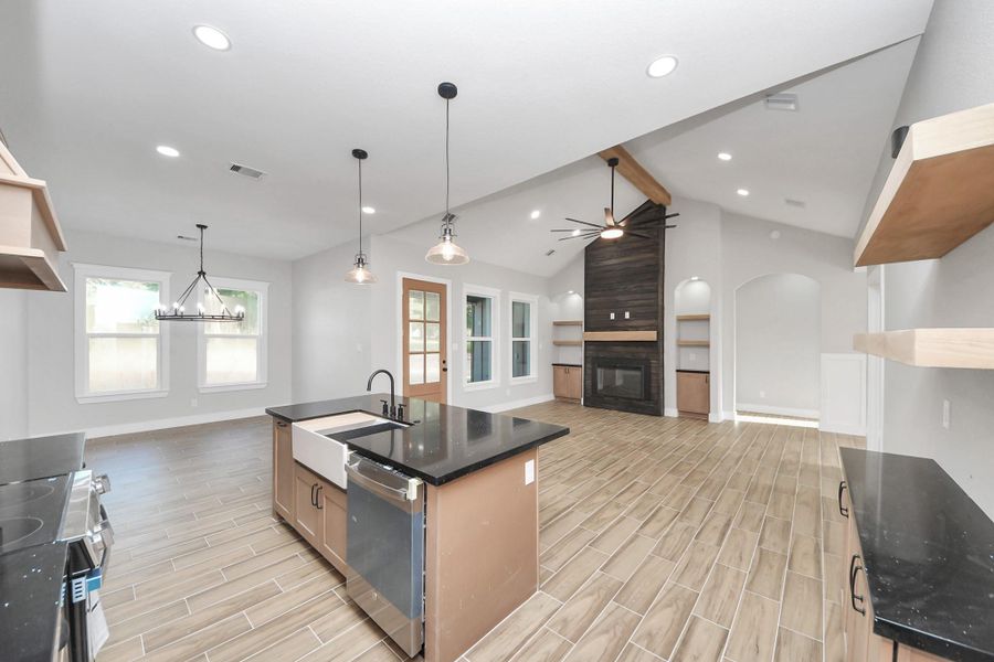 Furnished interior view inside a new home in , Plantersville (Image 4). Furnished interior view inside a new home in , Plantersville (Image 4).