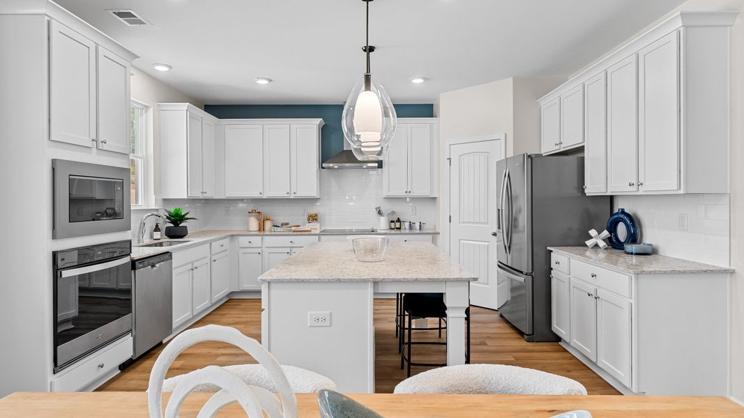 Furnished interior view inside a new home in Whispering Pines, Franklinton (Image 8).