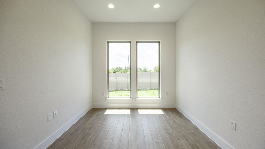 Spacious, unfurnished interior of a new home in Easton Park, Austin (Image 10). Spacious, unfurnished interior of a new home in Easton Park, Austin (Image 10).