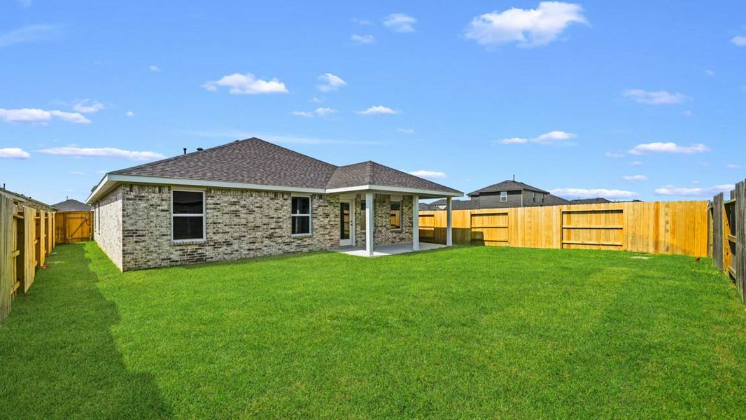 Exterior details and patio area of a home in Cypress Green, Hockley (Image 18). Exterior details and patio area of a home in Cypress Green, Hockley (Image 18).