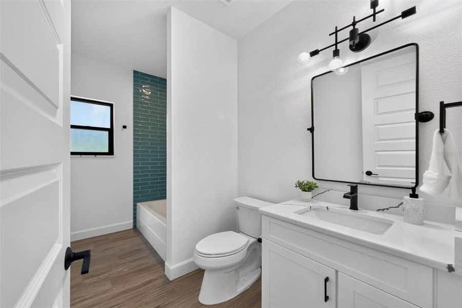 Furnished interior view inside a new home in , Rotonda West (Image 19).