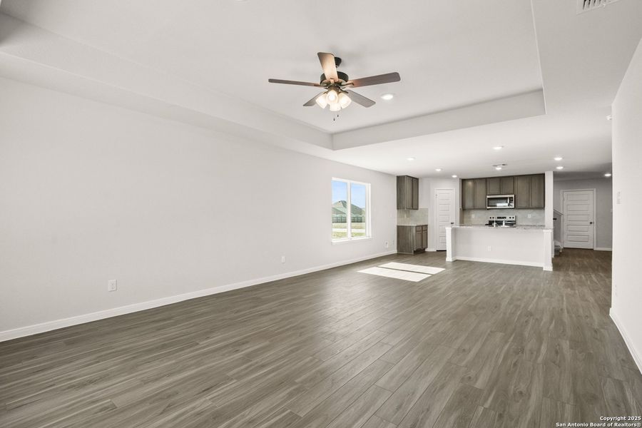 Spacious, unfurnished interior of a new home in Swenson Heights, Seguin (Image 27). Spacious, unfurnished interior of a new home in Swenson Heights, Seguin (Image 27).