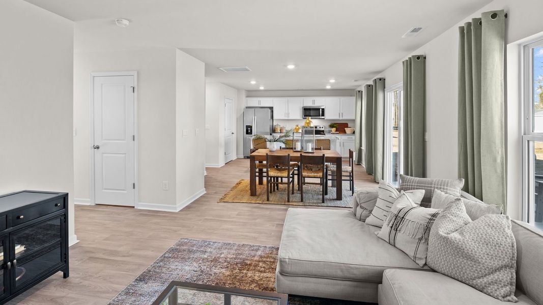 Furnished interior view inside a new home in Hunter Hill, Rocky Mount (Image 7).