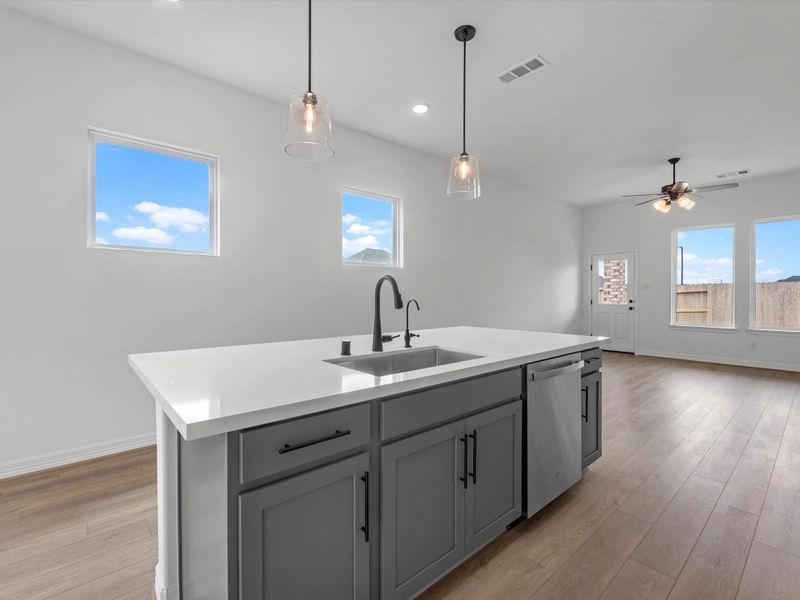 Furnished interior view inside a new home in Emory Glen, Magnolia (Image 7).