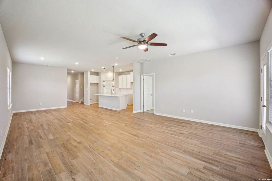 Spacious, unfurnished interior of a new home in Kallison Ranch, San Antonio (Image 38).